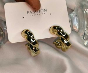 Chunky Gold Chain Earrings
