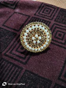 Statement Pearl Ring