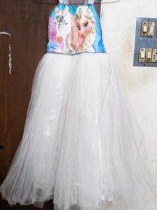 Beautiful White Net Dress