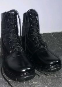 Black Leather Ankle Boots