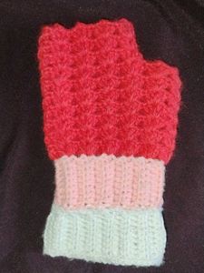 Handmade Crochet Fingerless Gloves