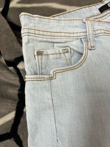 Light Wash Wide Leg Jeans