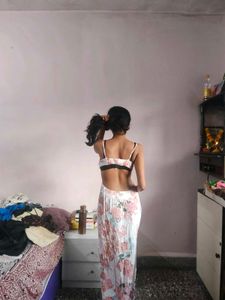 Floral Cutout Dress