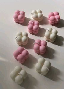 Mini Scented Bubble Candle Pack Of 4