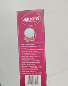Jensons 5pcs Stainless Steel Dinner Set