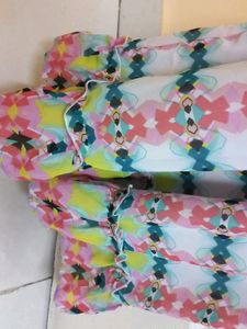 Multicoloured Elegant Dress