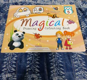 Magical Drawing & Colouring Book
