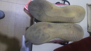Red Athletic Sneakers Basketball Shoes
