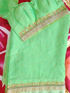 Green Saree