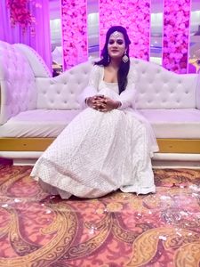 White Colour Lenga🤍 Full Length