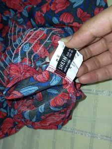 Floral Bustier Top From Shein