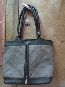 Stylish Grey Handbag