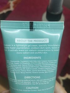 Serum And Toner