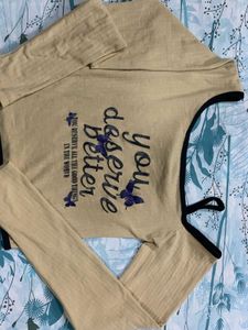 Women’s Graphic Asymmetrical Long Sleeve Top