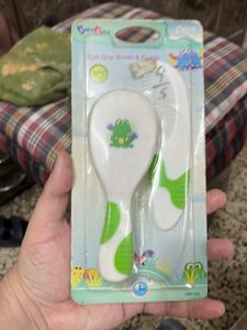 Papa Baby Soft Grip Brush And Comb