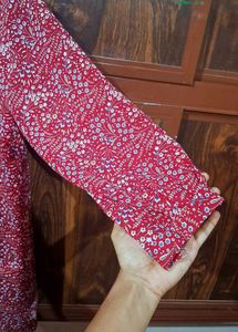 Pretty Red Tunic Top❤️