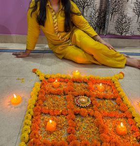 Yellow Kurta Set, Corset For Festival