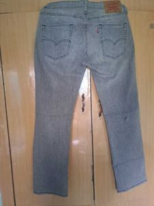 Men&#39;s Levis Gray Denim Jeans