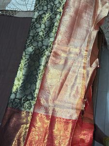 Golden Saree