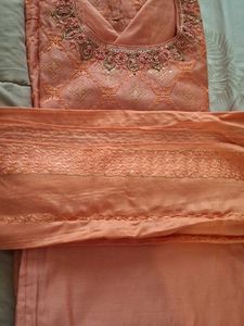Elegant Embroidered Kurta Set