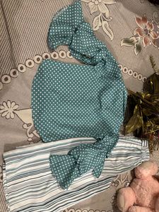 Shirt Plazzo Set Sea Green