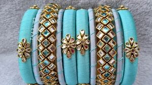 Handmade Beautiful Silk Bangles