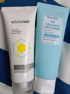 Whitelab & Skintific Cleansers From SINGAPORE