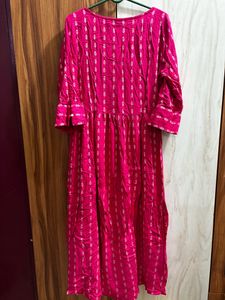 Pink Colour Kurta