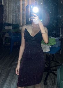 H&M GLITTERY/SHIMMER BODYCOM DRESS