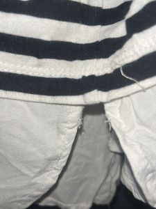 Black And White Polo Tshirt