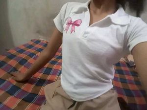 Cute White Polo Top