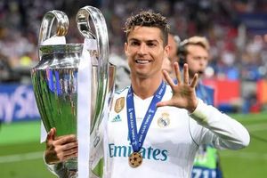 Ronaldo farewell madrid 5th UCL football jersey