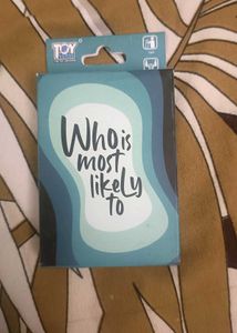 Who Is Most Likely To Card Game