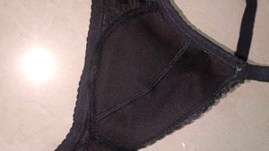 Black Lace Bra