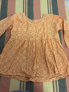 Embroidered short kurti