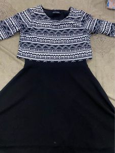 INCENSE Black & White Dress - Size S