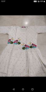 Long embroidery kurta