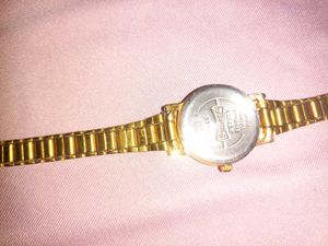 Sonata Gold Tone Watch