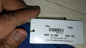 SET Of 2- TAABU Women&#39;s Blue Hipster Panties