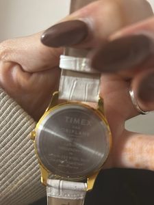 Stylish Gold &amp; White Watch