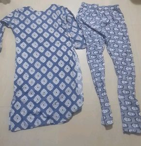 Cotton Kurta Set