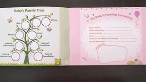 BABY MILESTONE BOOK
