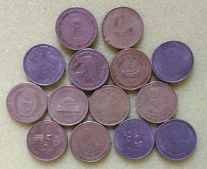 Rare Indian Commemorative Coin Collection Set.