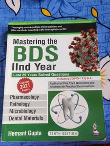 MASTERING BDS IIND YEAR TENTH EDITION