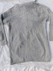 H&amp;m Knit Zip-Up Hoodie