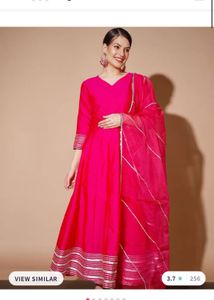 Fixed Price DropNew Anarkali With Dupata