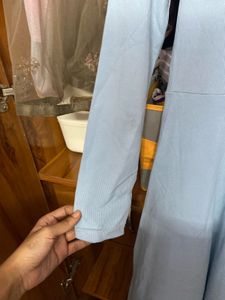 Light Blue Midi Dress