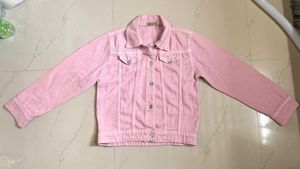 Pink Denim Jacket