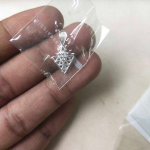 Silver Flower Pendant