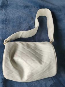 Brand New White Hobo Bag